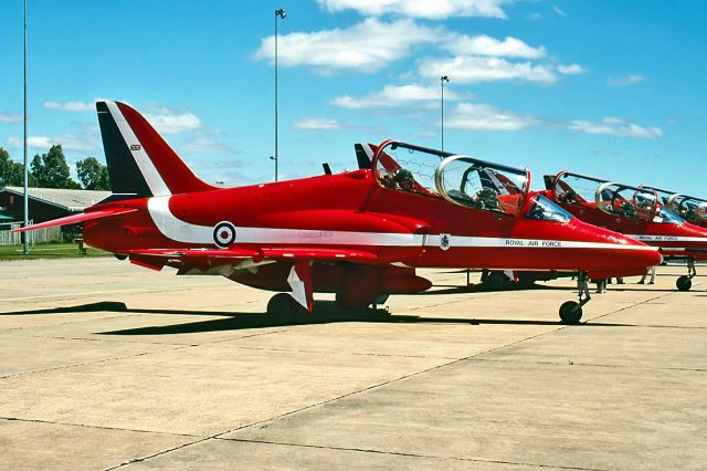 XX294 — - UK - AIR FORCE - BRITISH AEROSPACE HAWK T1 - REG : XX294 (CN 122/312119) - EDINBURGH RAAF BASE ADELAIDE SA. AUSTRALIA - YPED 27/1/1996