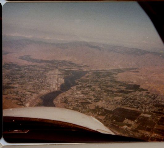 — — - Landing in Roseburg, OR in 1980.  Aircraft was a Piper Navajo.