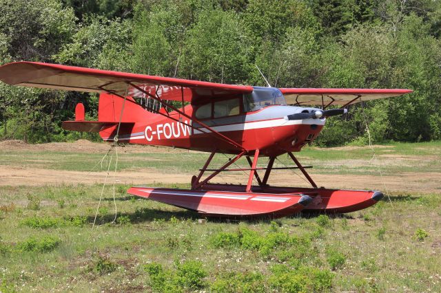 C-FOUW — - C-FOUW Aeronca ll-AXC RVA-Aéroport du lac à la Tortue QC.CSL3 08-06-2019.