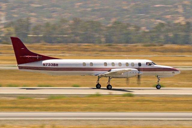 Fairchild Dornier SA-227DC Metro (N733BH) - Fairchild SA227-AC, Metro III departs Livermore Municipal Airport  on 25R. August 2021.