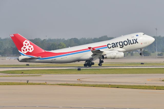 Boeing 747-400 (LX-SCV) - 5-L 06-17-23 Bound for LUX