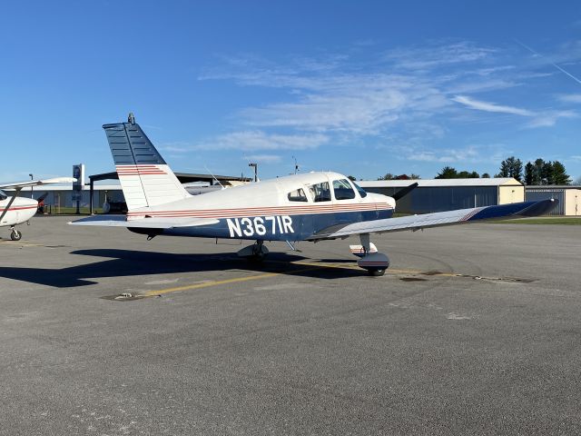 Piper Cherokee (N3671R) - Date Taken: October 27, 2021