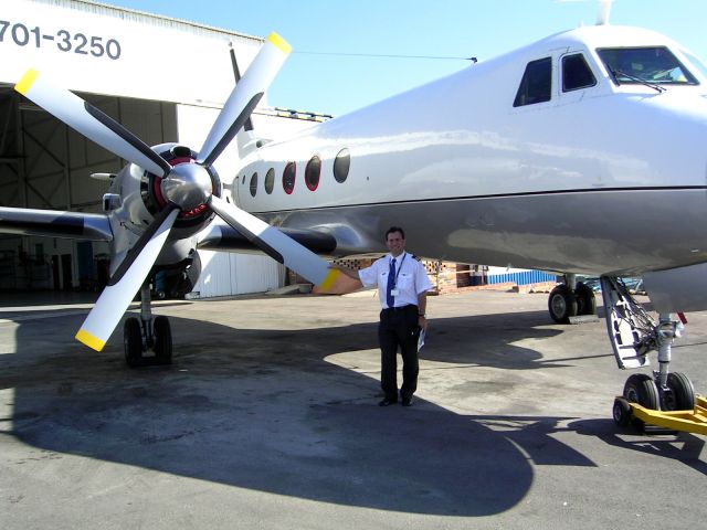 Grumman Gulfstream 1 (ZS-NHW) - King Air Charters G1.