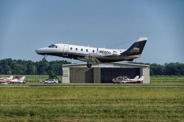 Cessna Citation Excel/XLS (N632XL) - Departing RWY 26