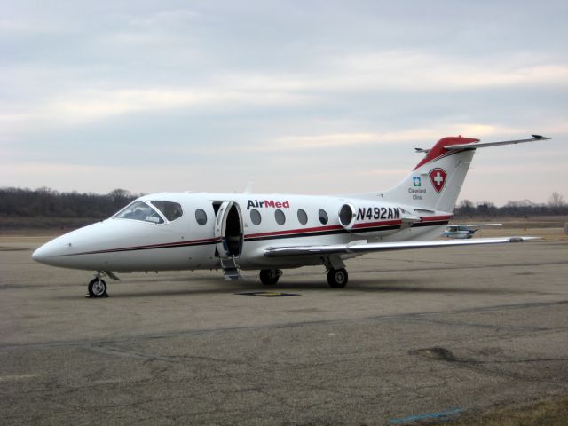 Beechcraft Beechjet (N492AM) - Picking up a liver transfer patient.