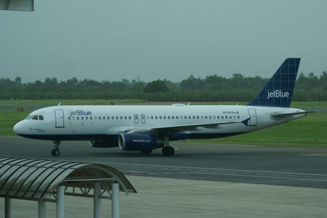 Airbus A320 (N534JB) - Flight JBU835 arriving from JFK