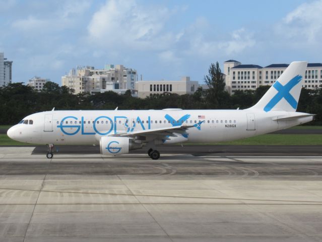Airbus A320 (N281GX)