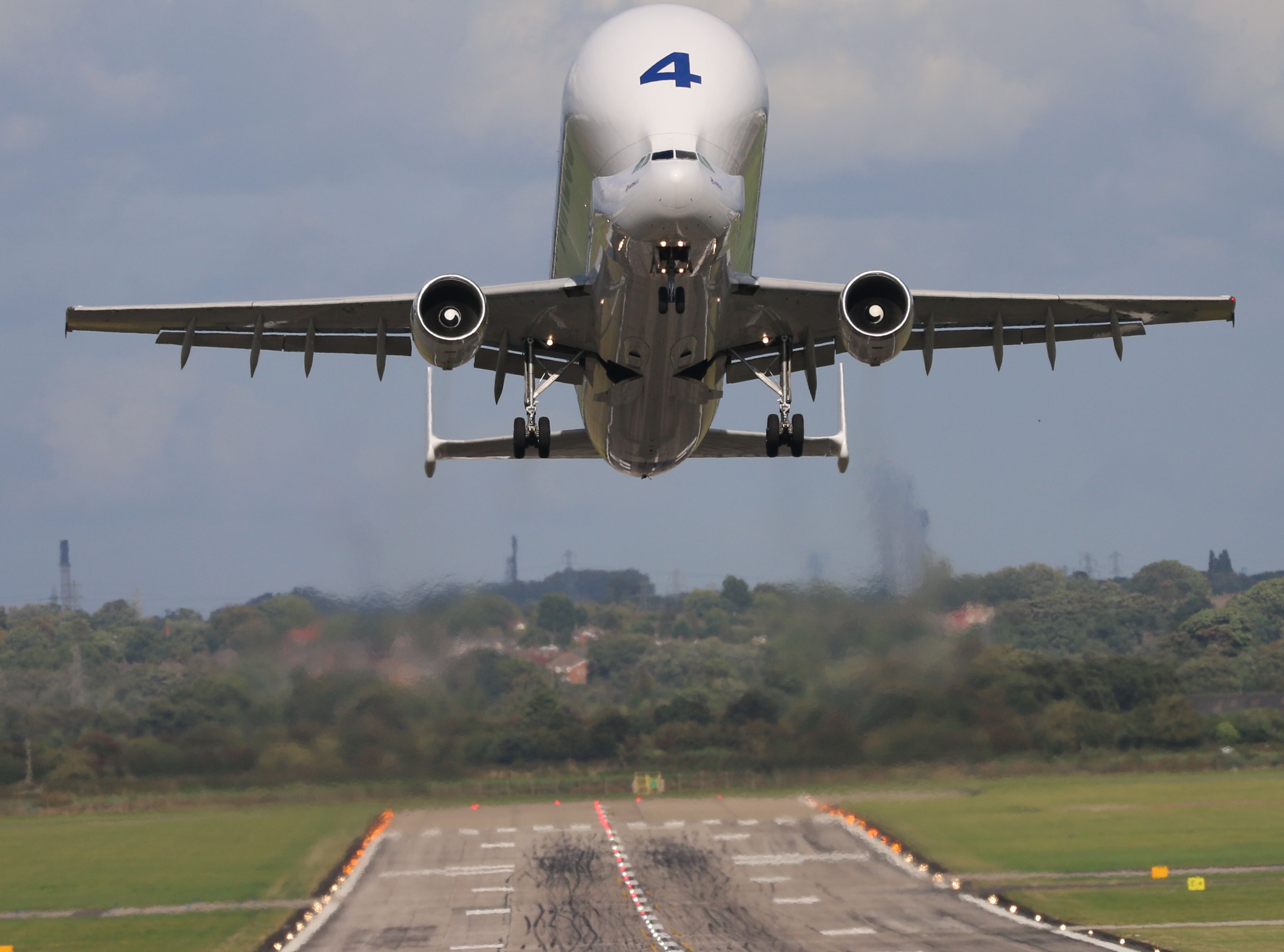 Airbus A300F4-600 (F-GSTD) - HAWARDEN AIRPORT UK