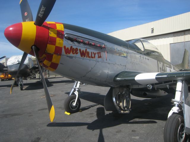 North American P-51 Mustang — - P51 Mustang at Chino Museum