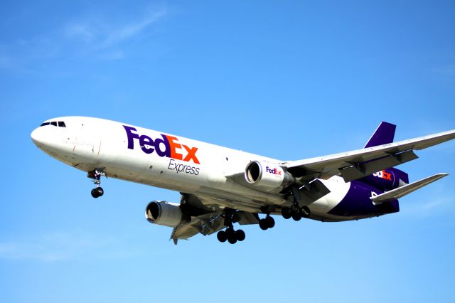 Boeing MD-11 (N643FE) - Landing 30L, 05-06-2012 @ SJC