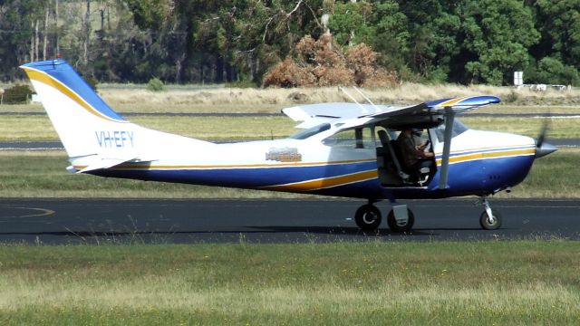 Cessna Skylane (VH-EFY) - Cessna 182L VH-EFY at Wynyard Airport Tasmania Australia. 29 February 2020.