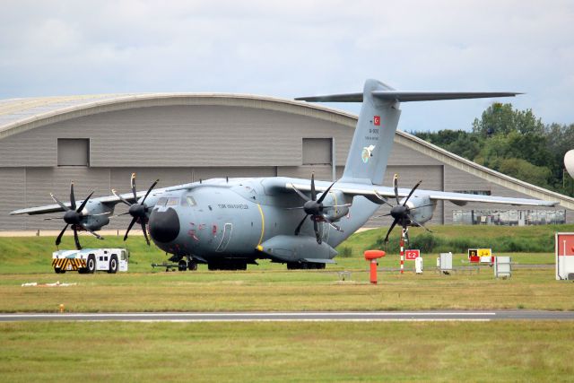 AIRBUS A-400M Atlas (16-0055) - Türk Hava Kuvvetleri Atlas parked on the Delta ramp on 16-Jul-24 prior to departure for LTAU as TuAF409.