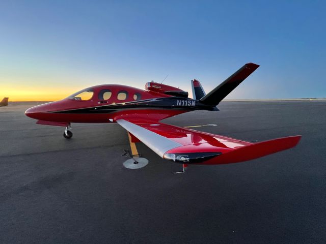 Cirrus Vision SF50 (N11SM) - Sunset Vision Jet