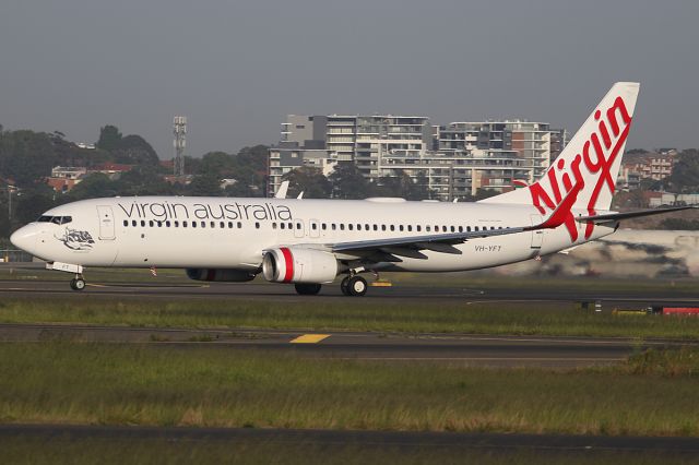 Boeing 737-800 (VH-YFT) - on 31 October 2018