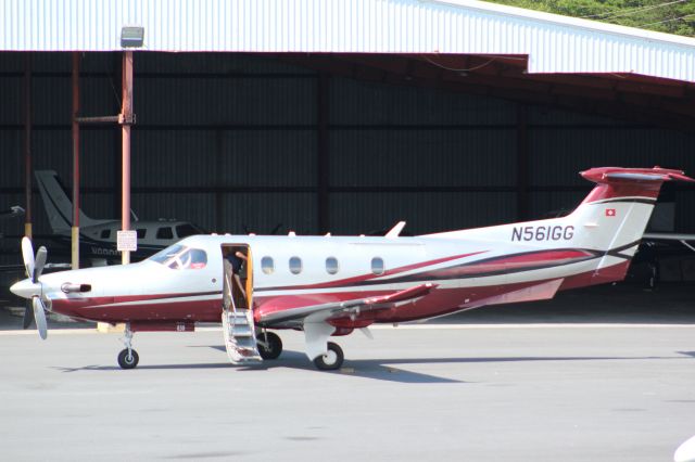 Pilatus PC-12 (N561GG) - Parked br /Operated By: FltPlan.com