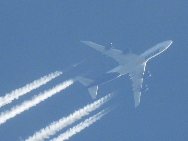 Boeing 747-200 (N856GT) - High Altitude (40,000ft) Atlas Air 747 | Taken 1/28/2025 By John O. Bratton