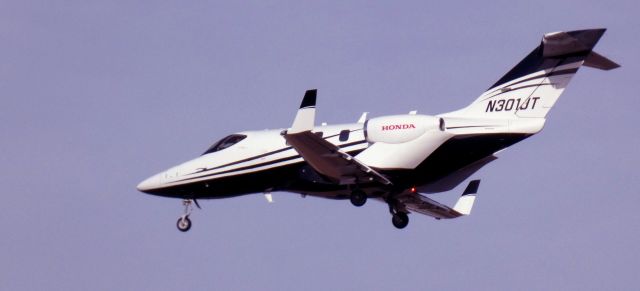 Honda HondaJet (N301JT) - This 2021 Honda HA-420 HondaJet is about to touch down in the Winter of 2025.