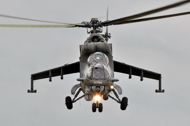 MIL Mi-25 (CEF788) - Mil Mi-24V Czech Air Force (CEF) 0788