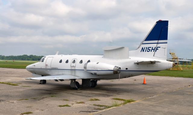 North American Sabreliner (N15HF) - North American Sabreliner NA-265-60 N15HF in Ypsilanti, Willow Run Airport