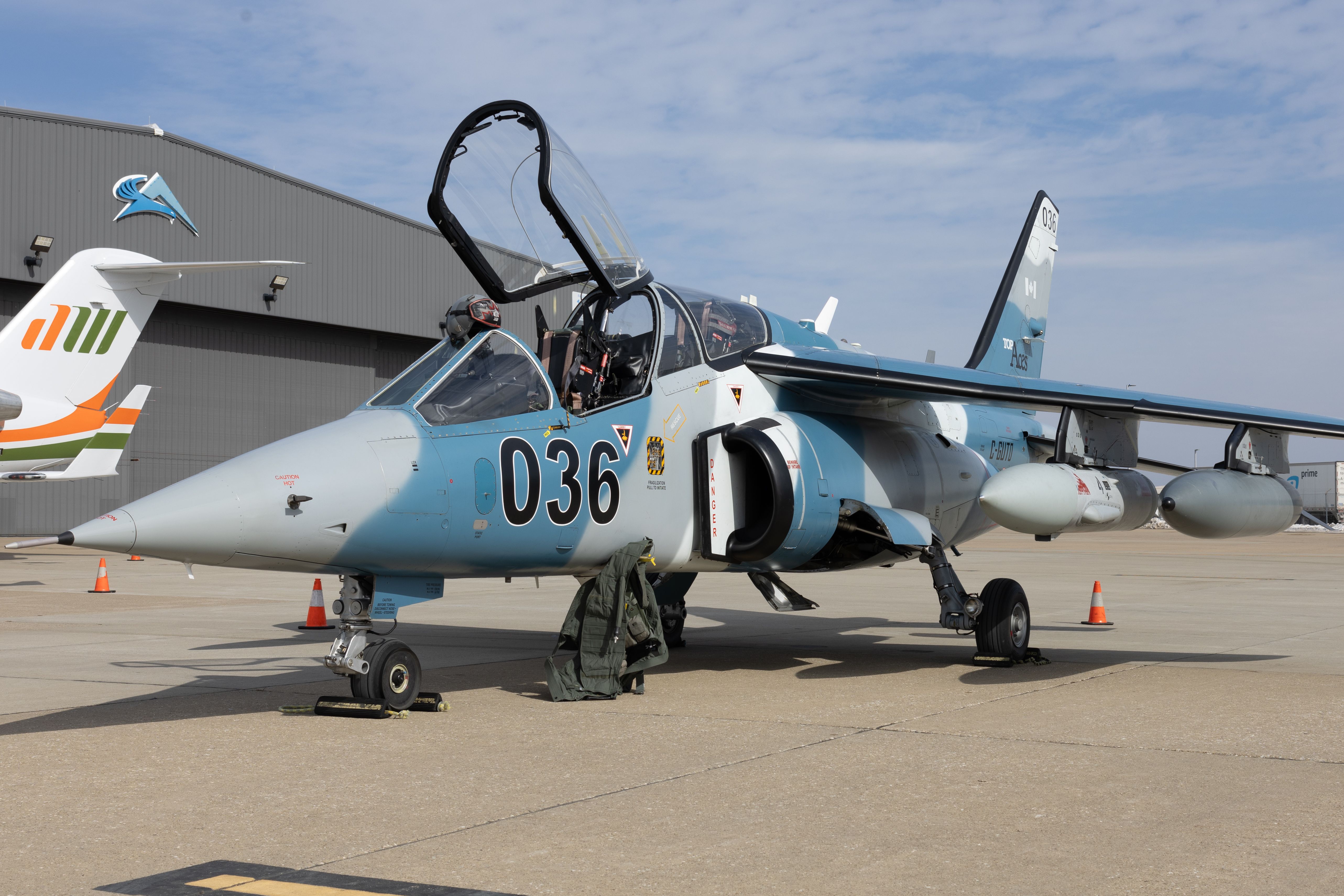 C-GUTO — - A Dornier Alpha Jet on the ramp in Pittsburgh, PA operated by Top Acesbr /br /Camera: Canon R8