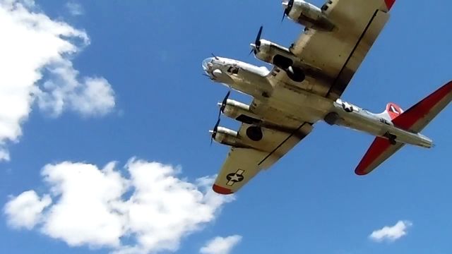 Boeing B-17 Flying Fortress (L48543F) - Fly in on 6-1-17