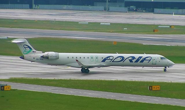 Canadair Regional Jet CRJ-900 (S5-AAK) - Just arrived from Brnik