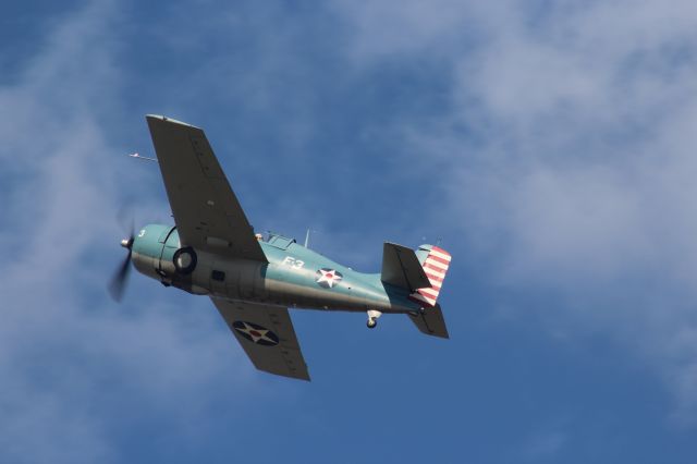 Grumman G-36 Wildcat (N12260) - Baby Blue Grumman Wildcat against a Blue Sky.