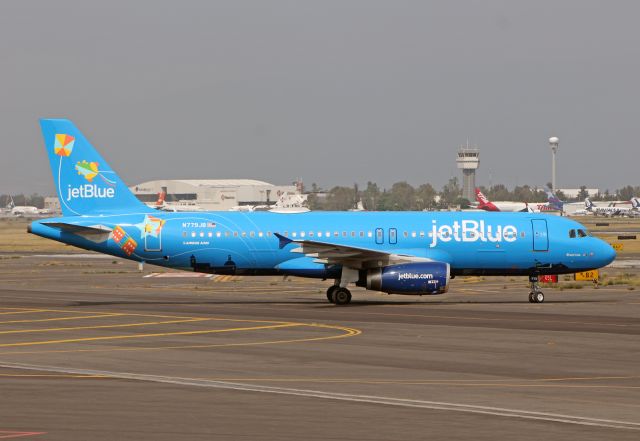 Airbus A320 (N779JB) - jetBlue / Airbus A320-232 - MSN 3811 / N779JB "Bluericua" / MMMX 05/2019