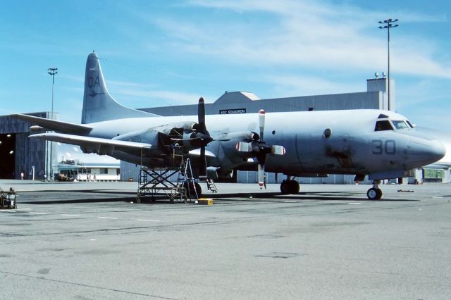 QA030 — - USA NAVY - LOCKHEED P-3C ORION - REG : QA-030 - EDINBURGH ADELAIDE SA. AUSTRALIA - YPED (7/11/1992)