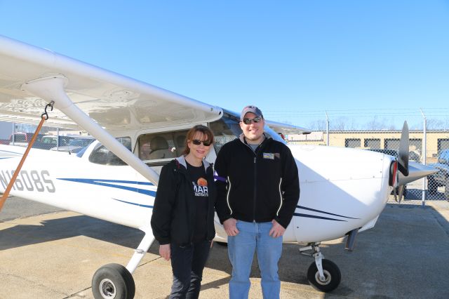 Cessna Skyhawk (N1608S) - Myself and Seth(CFI) at Horizon Aviation  T. F. Green Airport (PVD), 530 Airport Rd, Warwick, RI 02886