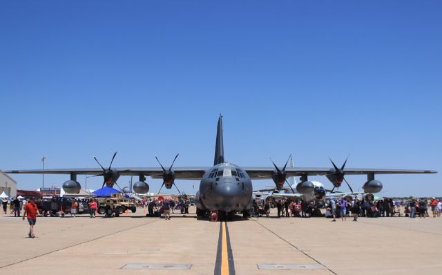 Lockheed C-130 Hercules — - C130 at Cannon Air Force Base Air Show - June 2016