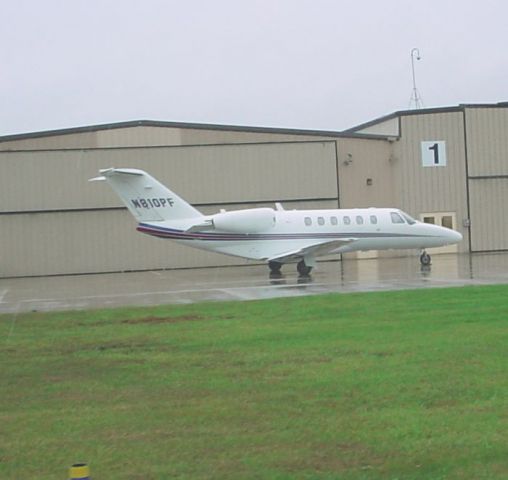 Cessna Citation CJ2+ (N810PF) - Parked on ramp 12/2/09