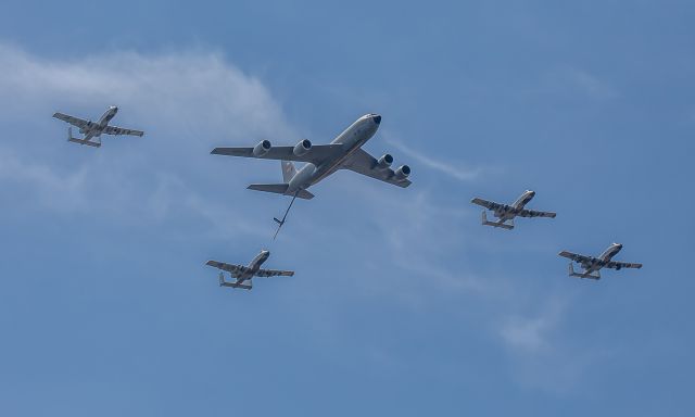 — — - A10s  122 Fighter Wing  KC-135 From Grissom