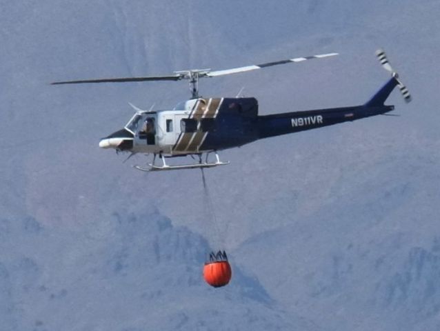 N911VR — - During firefighting operations near Lone Pine, California on July 1, 2016.