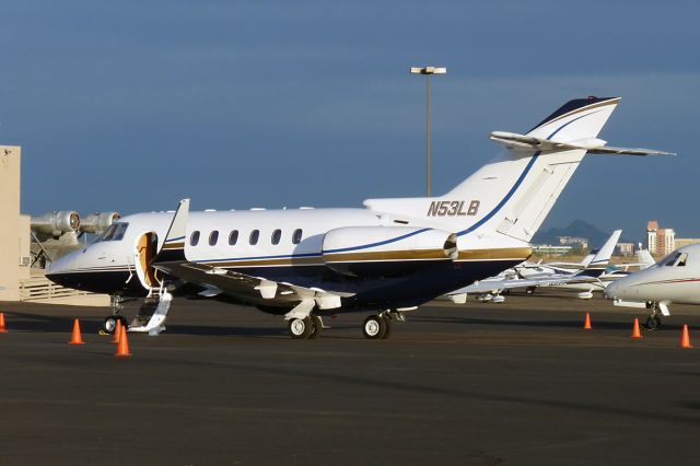 Hawker 800 (N53LB) - Jan. 10, 2010