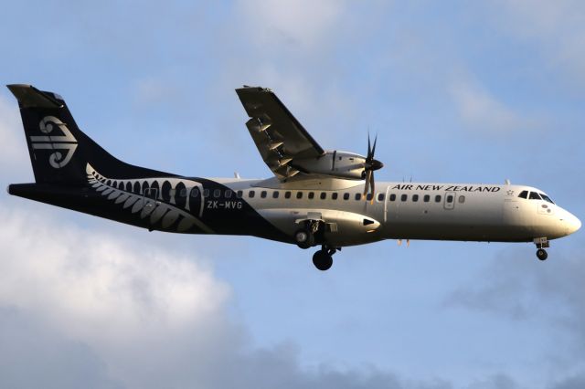 Aerospatiale ATR-72-600 (ZK-MVG) - on 12 July 2019