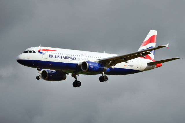 Airbus A320 (G-EUYI) - LHR Flight Arrival At NCL (19Aug23)