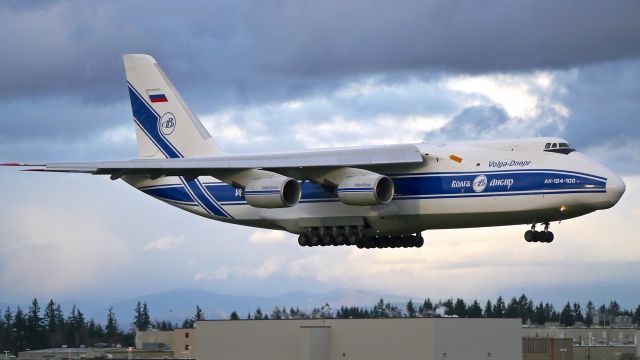 Antonov An-124 Ruslan (RA-82079) - VDA1908 from RJGG / NGO on final to Rwy 16R on 3/6/16. (ln 08-01 / cn 9773052062157). 