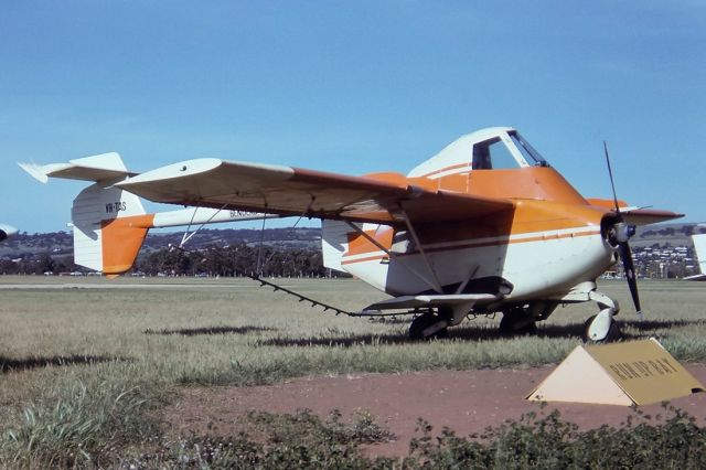 Cessna Skyhawk (VH-TAS) - BENDERS - TRANSAVIA PL-12 AIRTRUCK - REG : VH-TAS (CN 825) - PARAFIELD ADELAIDE SA. AUSTRALIA - YPPF (28/9/1980)35MM SLIDE CONVERSION USING A LIGHTBOX AND A NIKON L810 DIGITAL CAMERA IN THE MACRO MODE.
