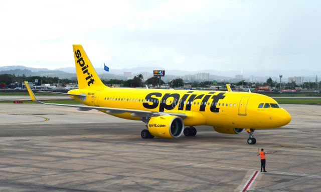 Airbus A320 (N922NK) - Spirit Airlines Airbus A320-271N N922NK in San Juan 
