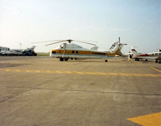 Sikorsky S-58T (N90935) - buffalo ramp, 1980s