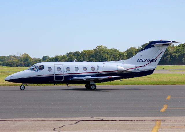 Beechcraft Beechjet (N520WS) - At Downtown Shreveport. 1988 Beech 400 