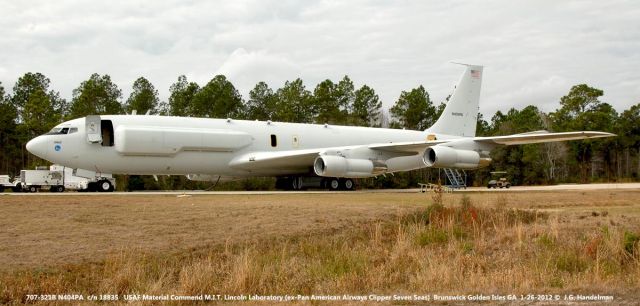 Boeing 707-300 (N404PA) - Has been transferred to U.S. Navy as 170345