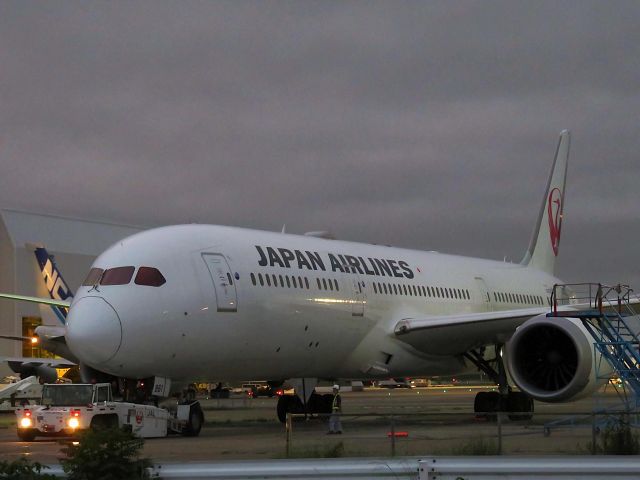 Boeing 787-9 Dreamliner (JA861J) - Photo taken on Aug 19, 2017.br /JL772/19 SYD-NRT