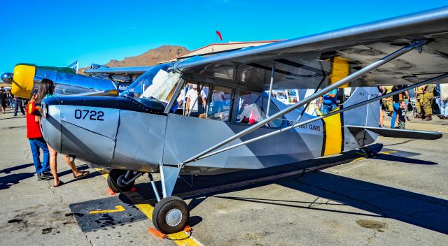 N8525E — - N8525E 1959 Aeronca Champion 7FC s/n 7FC-332 - 21st Annual Apple Valley Airshow and NAPA Car Show  br /br /KAPV - Apple Valley Airportbr /Photo: Tomás Del Corobr /October 12, 2024