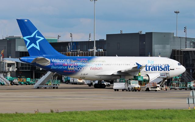 Airbus A310 (C-GLAT) - air transat a310 c-glat on a fuel stop at shannon 8/7/17.