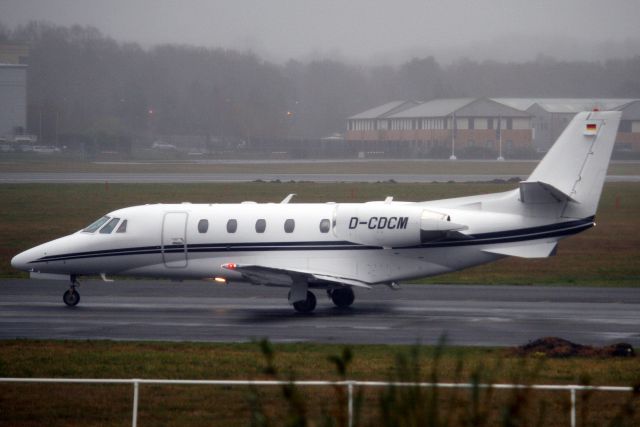 Cessna Citation Excel/XLS (D-CDCM) - Air Hamburg Citation XLS+ taxiing to depart rwy 24 on 10-Dec-19 heading for LFMN as AHO369U.