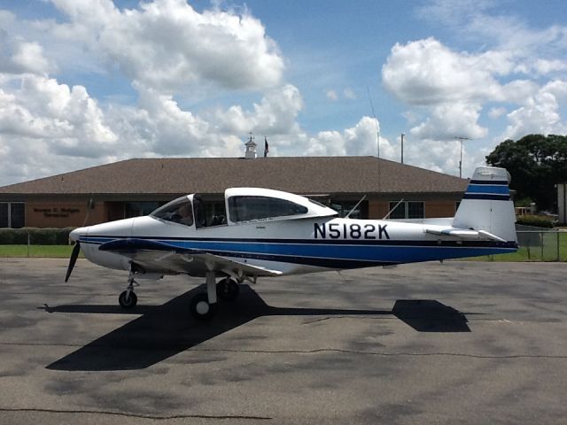 North American Navion (N5182K) - Ryan Navion on the ramp, Albany, GA