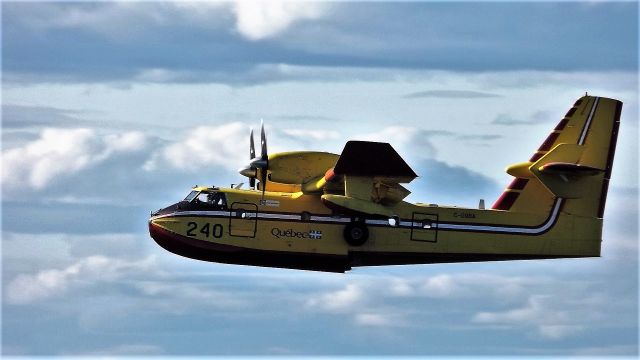 Canadair CL-41 Tutor (C-GQBA) - Que 240 Feu Tourbiere St-Ulric pres de Matane Le 22 Juillet 2017br /Photo Michel Despres