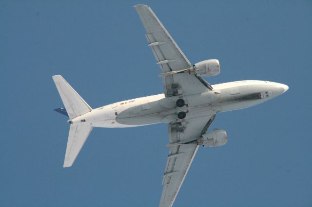 Boeing 737-500 (D-ABIK) - Graz  -  2013-01-25